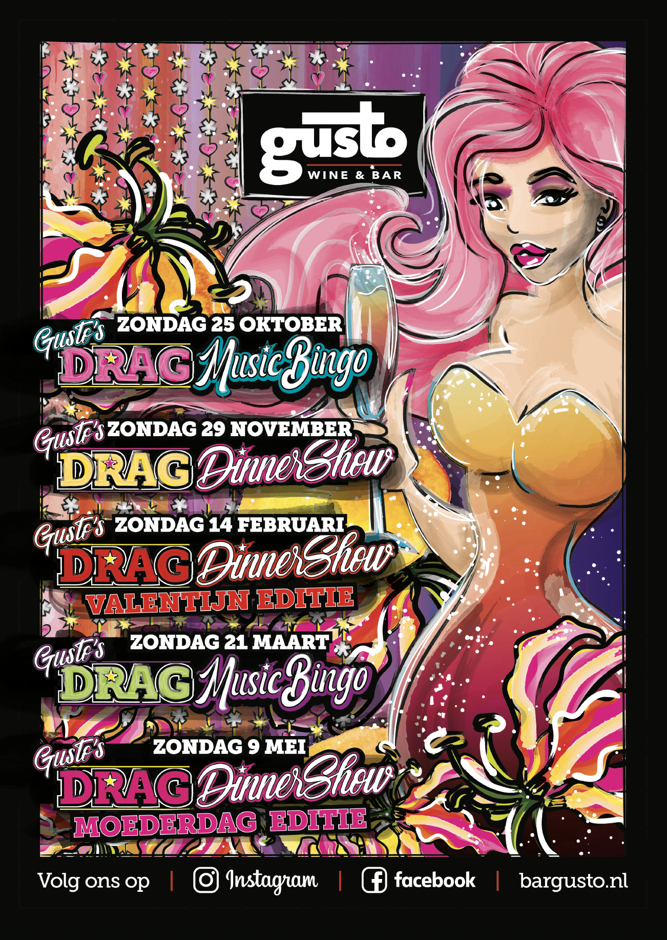 Drag, glamour & een flinke dosis gezelligheid!